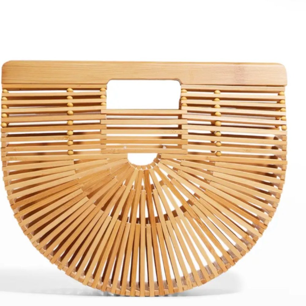 Cult Gaia Gaias Bamboo Ark Small Top Handle Bag